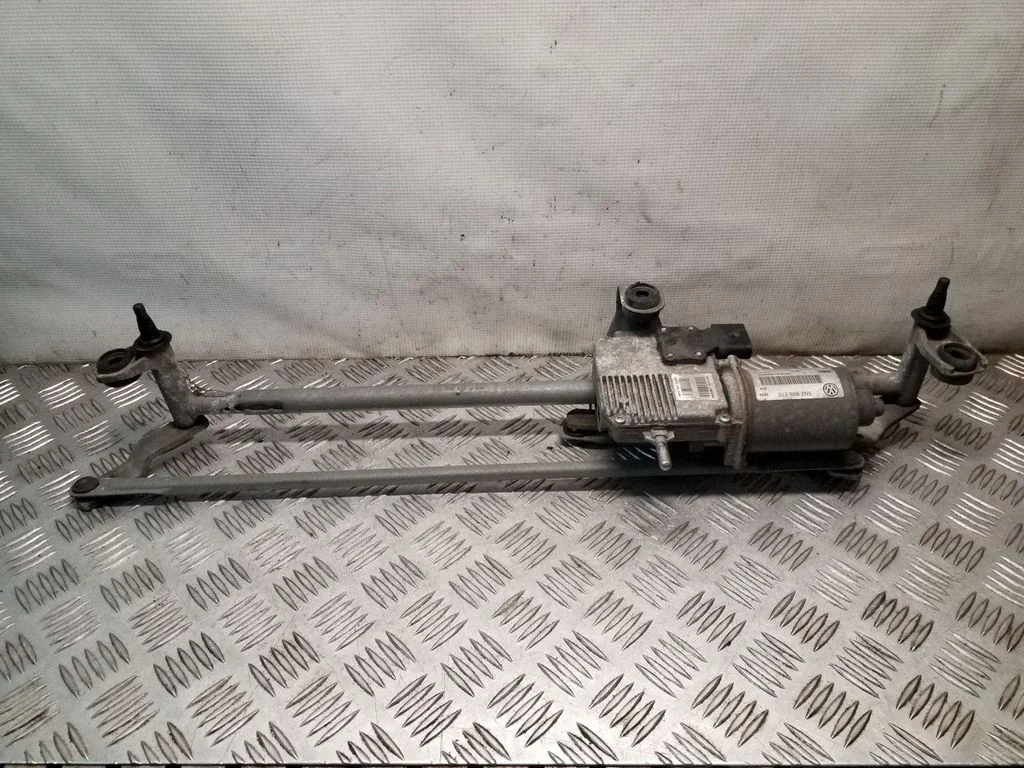 Front wiper linkage and motor 5N2955119