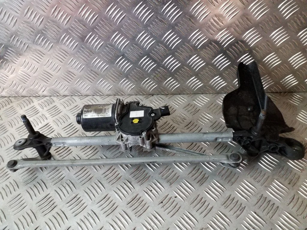 Front wiper linkage and motor 7239527
