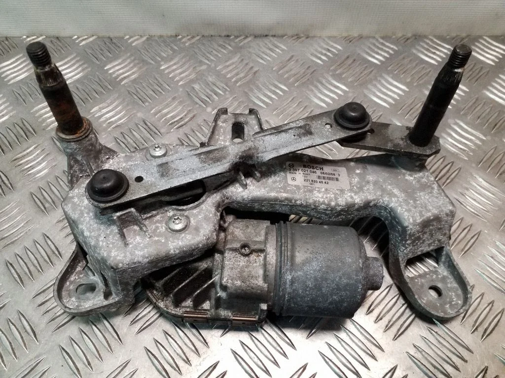 Front wiper linkage and motor 2218204542