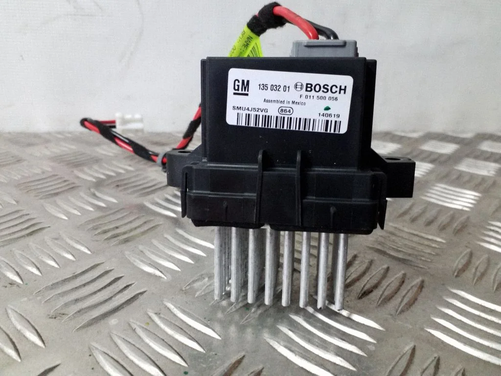 Heater blower motor/fan resistor 13503201