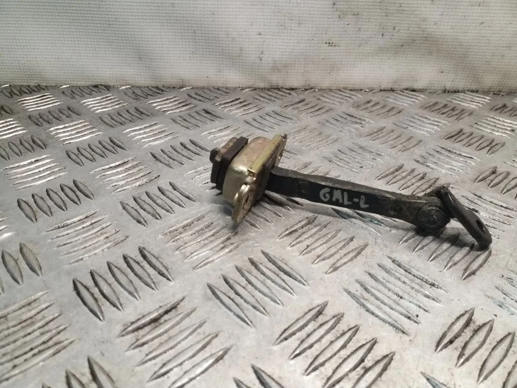 Rear door check strap stopper – left
