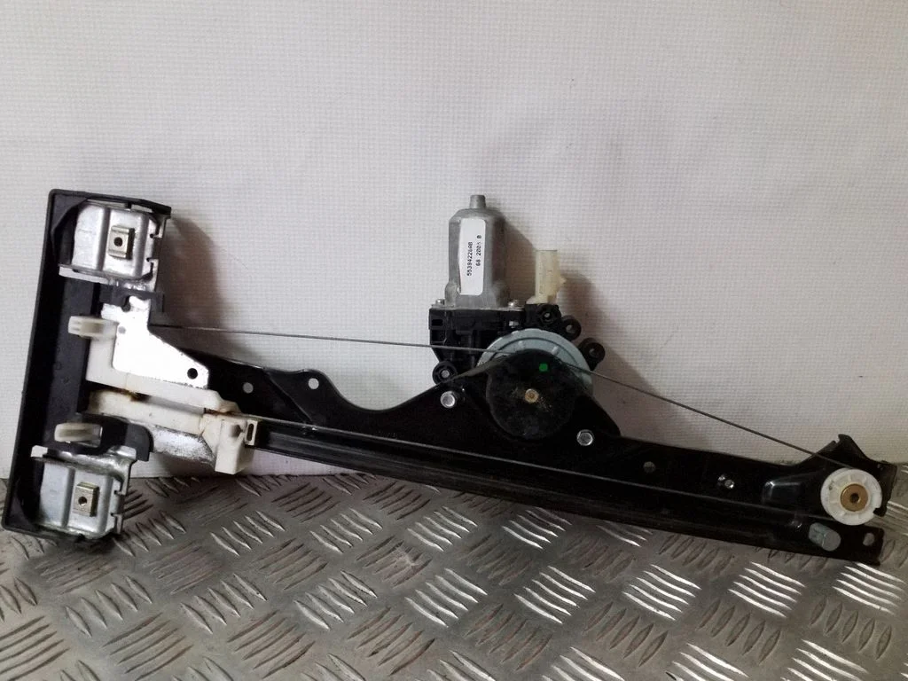 Rear door window regulator with motor 55394228AB