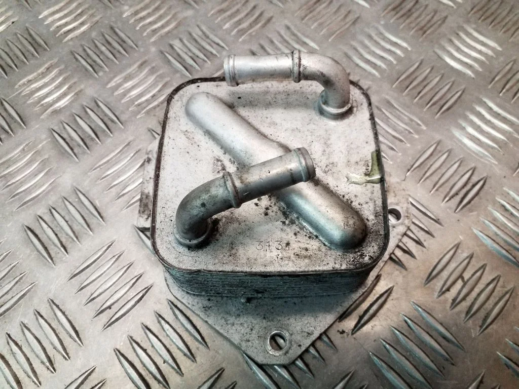 Oil filter mounting bracket