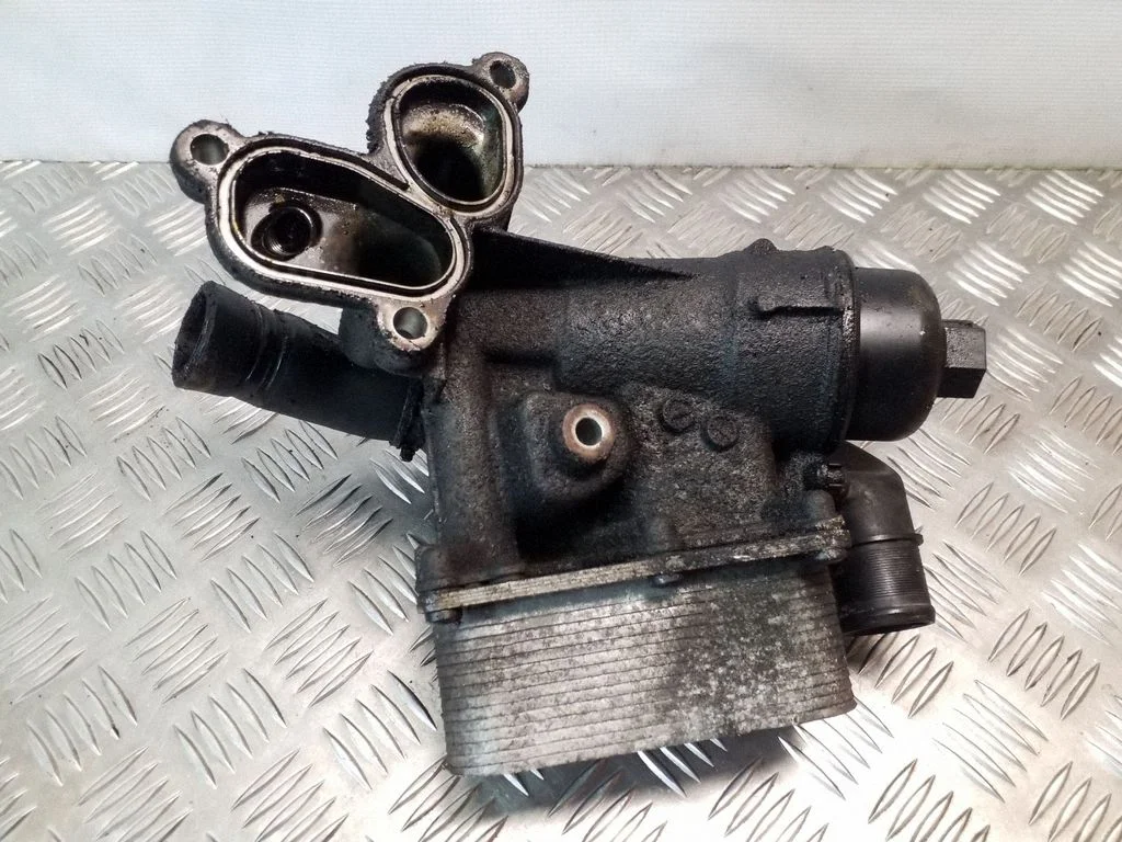 Oil filter mounting bracket