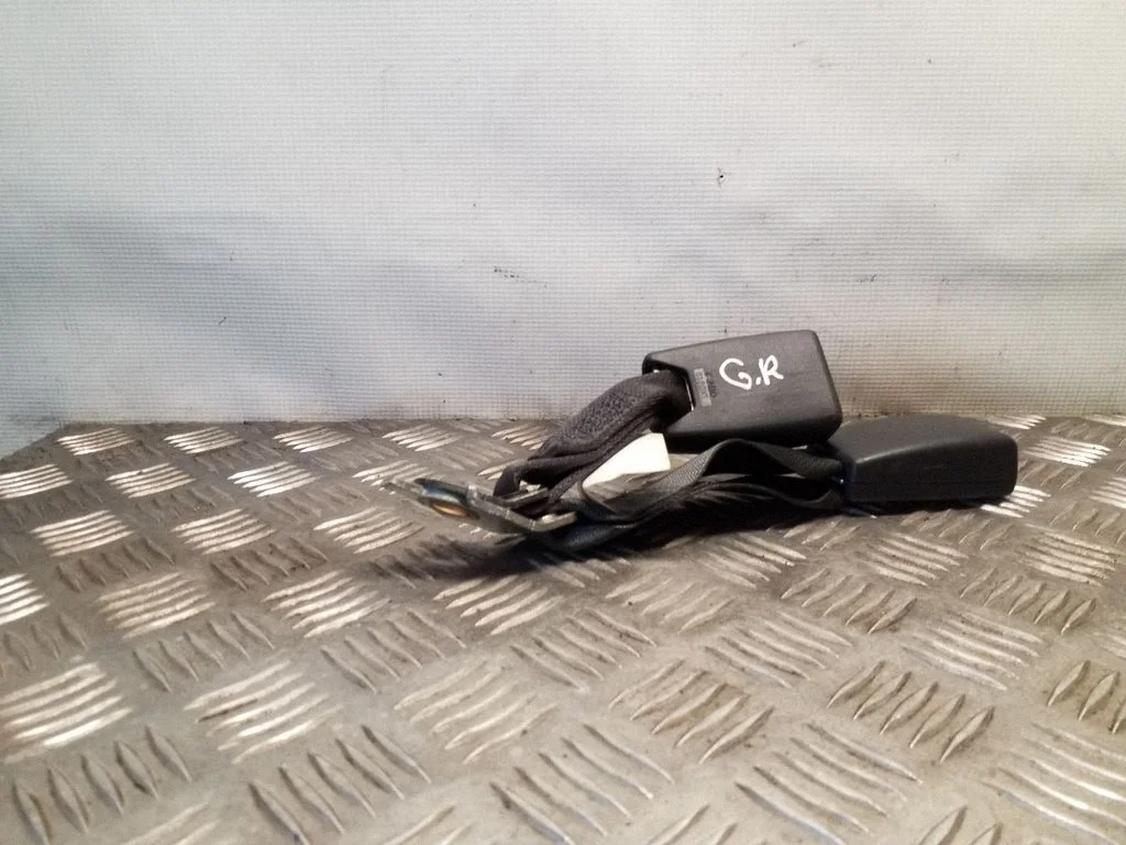 Rear seatbelt buckle
