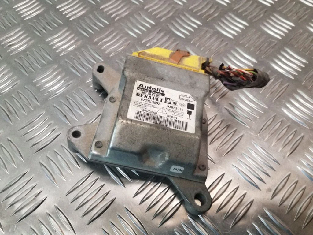 Drošības spilvenu vadības bloks 602869100