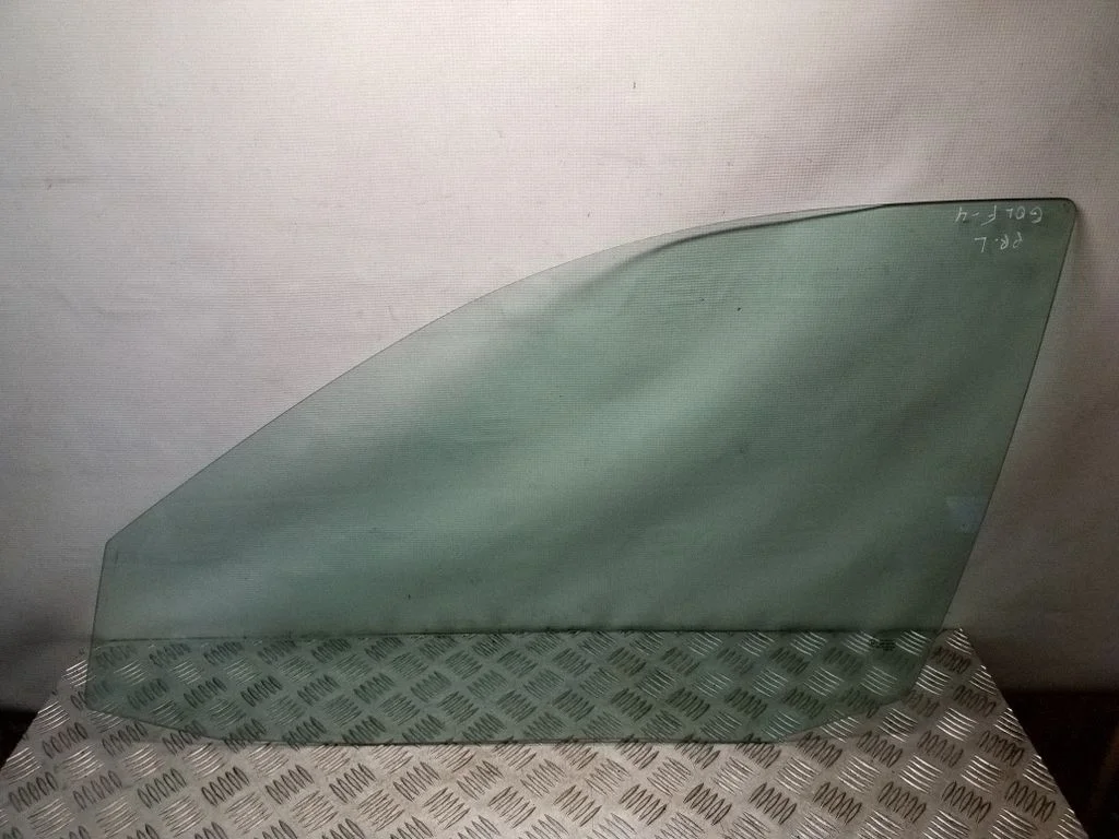 Front door window glass four-door – left