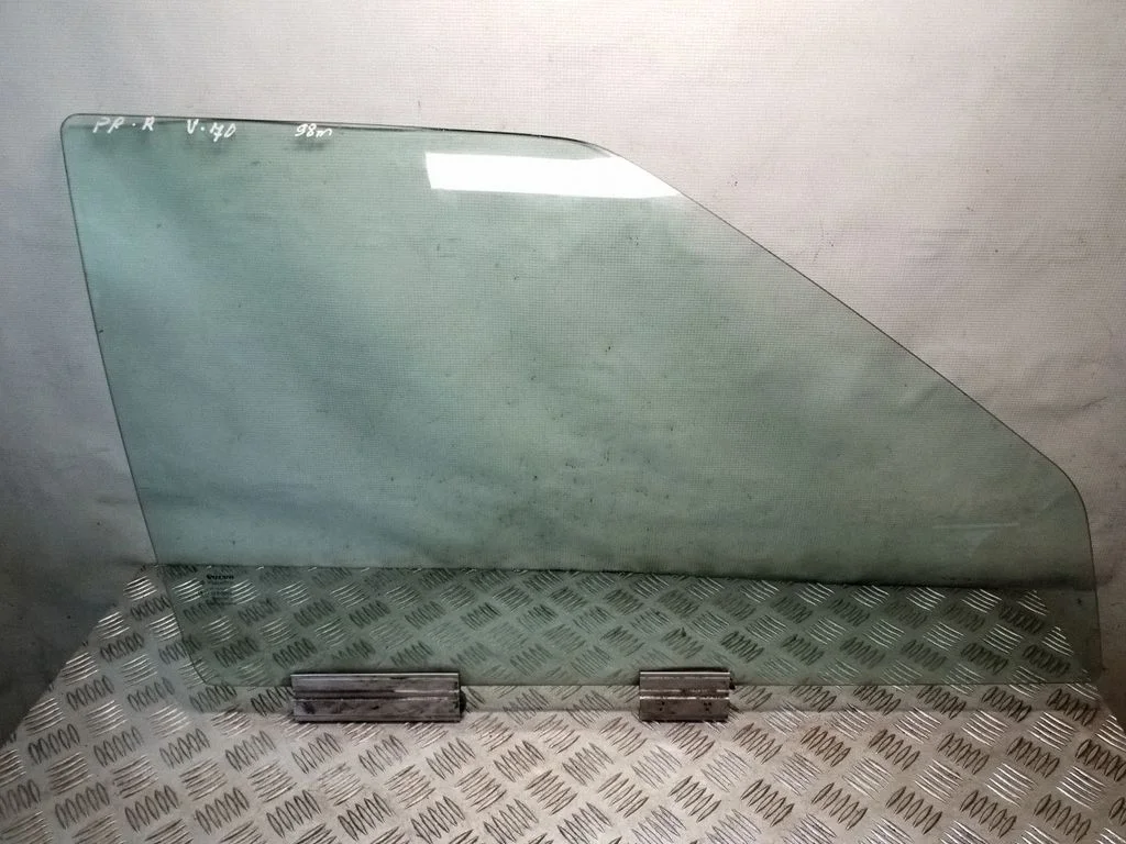 Front door window glass four-door – right