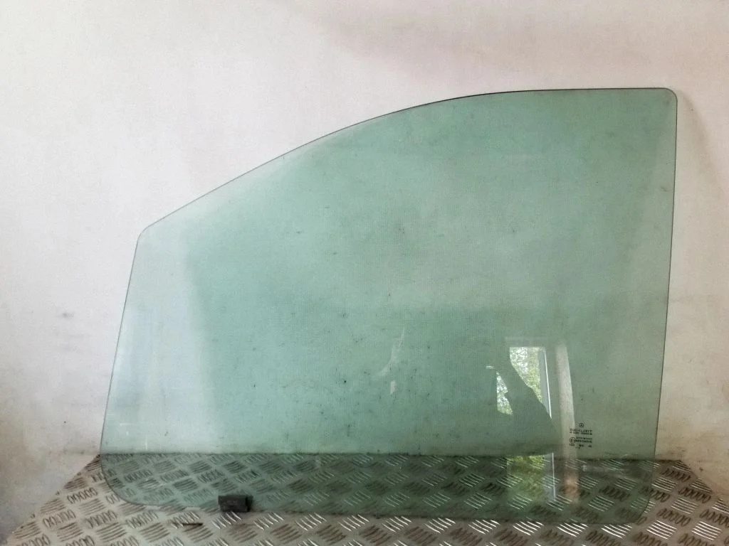 Front door window glass four-door – left