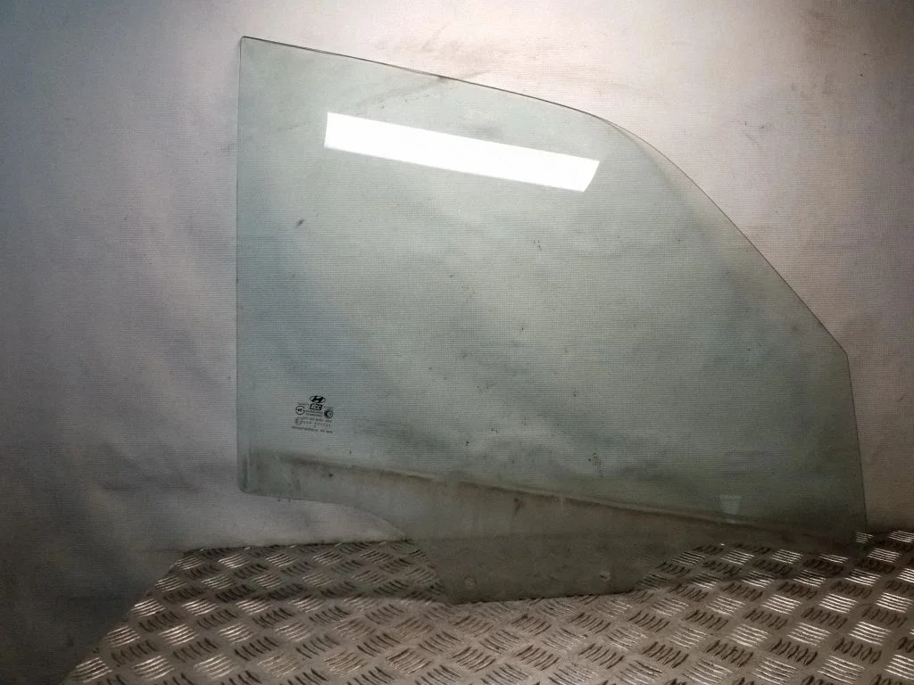 Front door window glass four-door – right