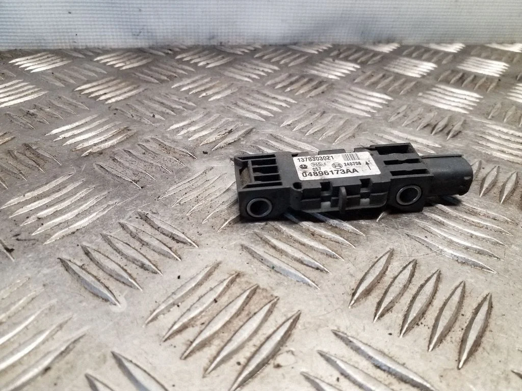 Airbag deployment crash/impact sensor