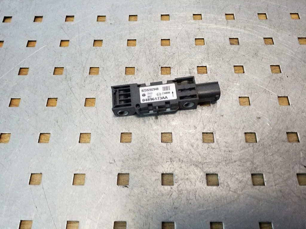 Airbag deployment crash/impact sensor