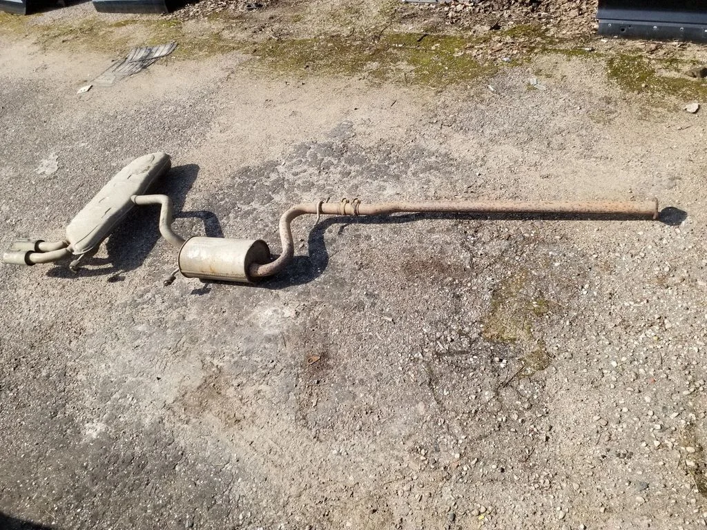 Muffler/silencer 1K0253411BK
