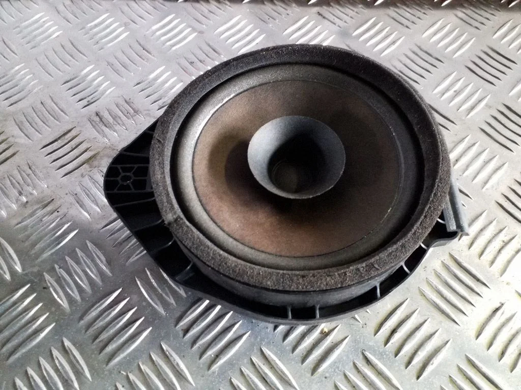 Skaļrunis (-ņi) aizmugurējās durvīs – kreisā
