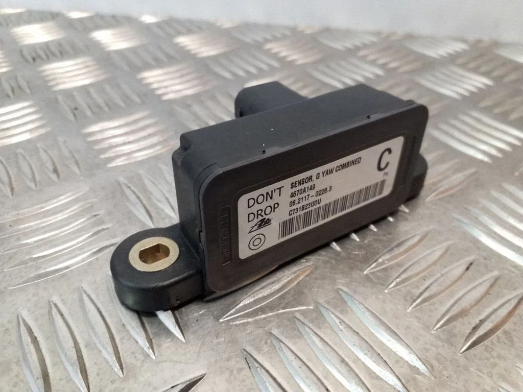 ESP acceleration yaw rate sensor