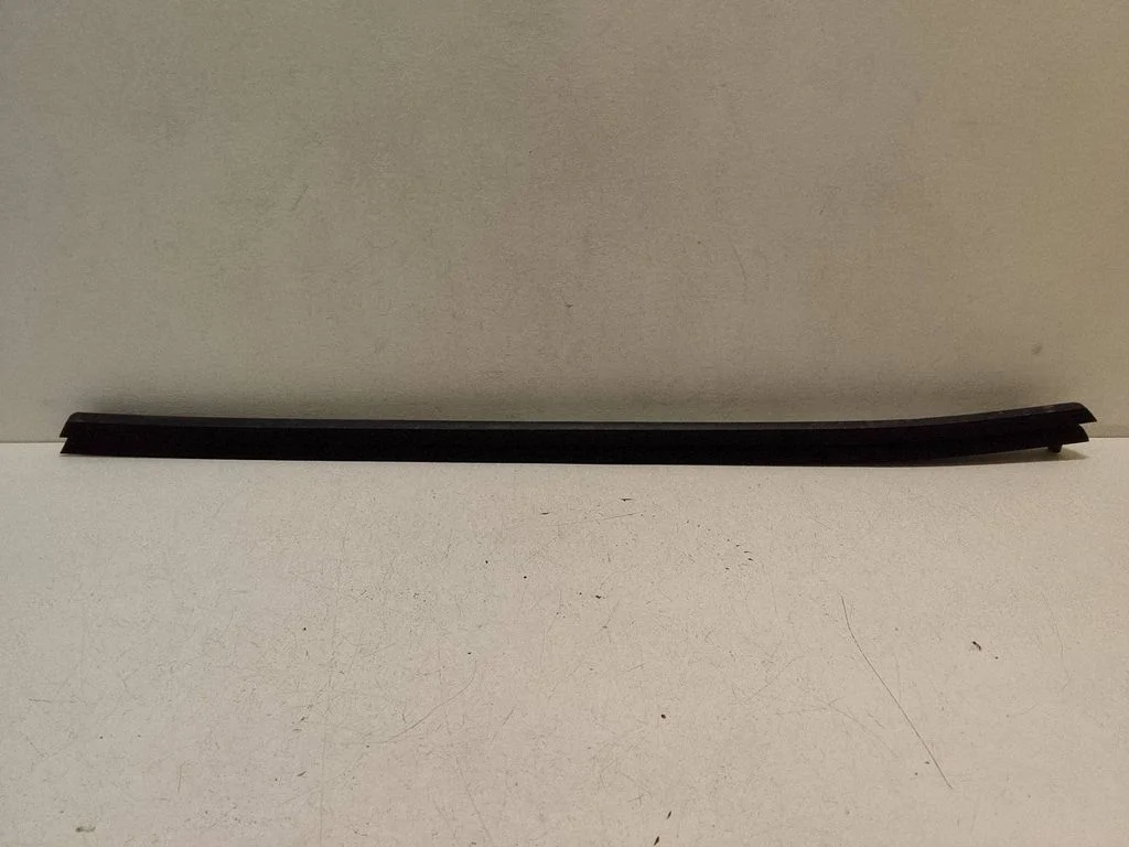 Rear door glass trim molding – left