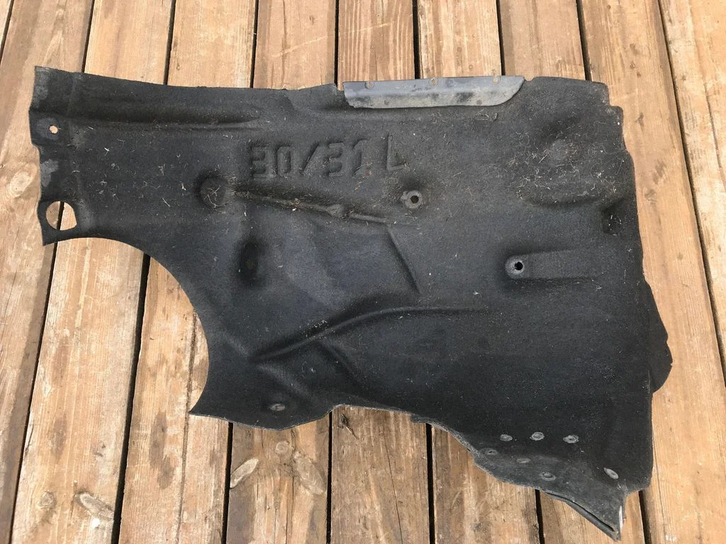 Front wheel arch liner splash guards 7260699