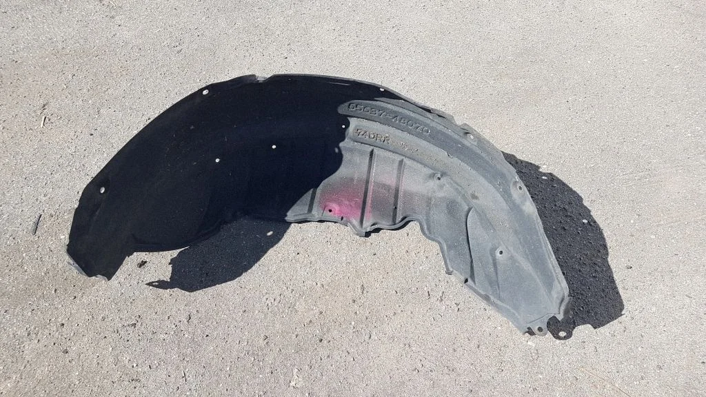 Rear arch fender liner splash guards 6563748070