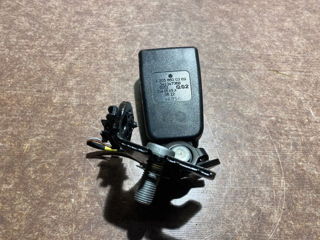 Rear seatbelt buckle A2058600369