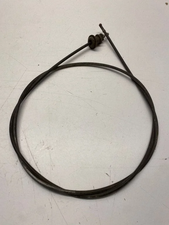 Engine bonnet/hood lock release cable 701823531C