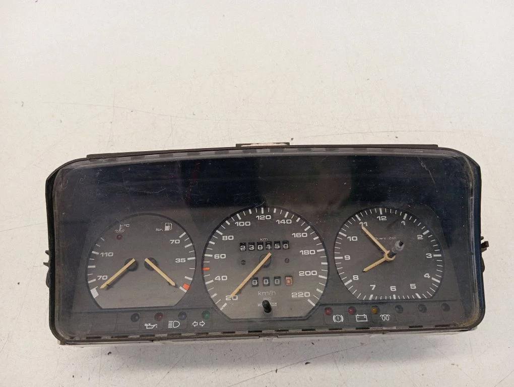 Speedometer (instrument cluster) – Volkswagen Passat B2 (1985-1988)