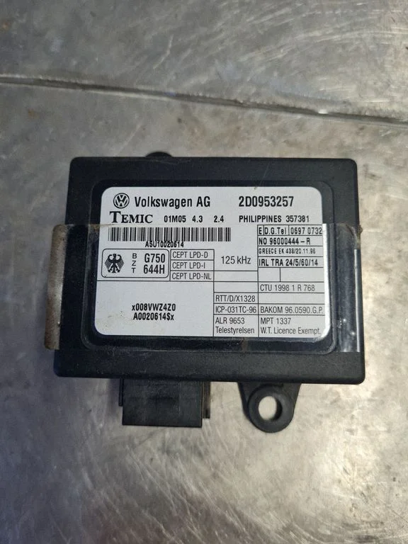 Imobilaizerio valdymo blokas