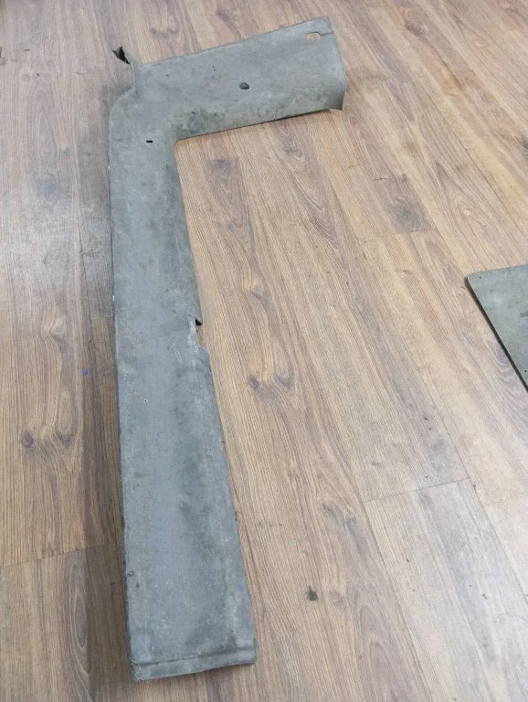 Kita slenkscių/ statramsčių apdailos detalė