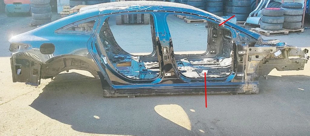 Front quarter panel – Mercedes-Benz EQS V297 (2021-)