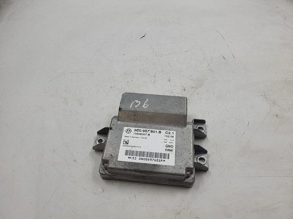 Rankinio stabdžio valdymo blokas