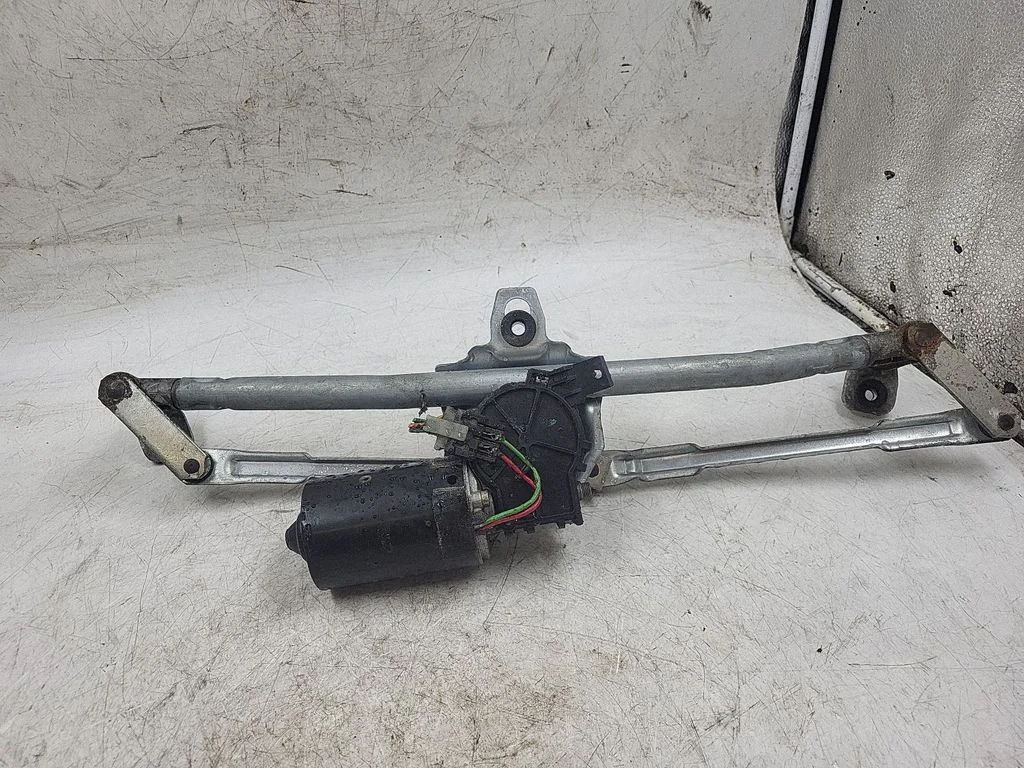 Front wiper linkage and motor – rear