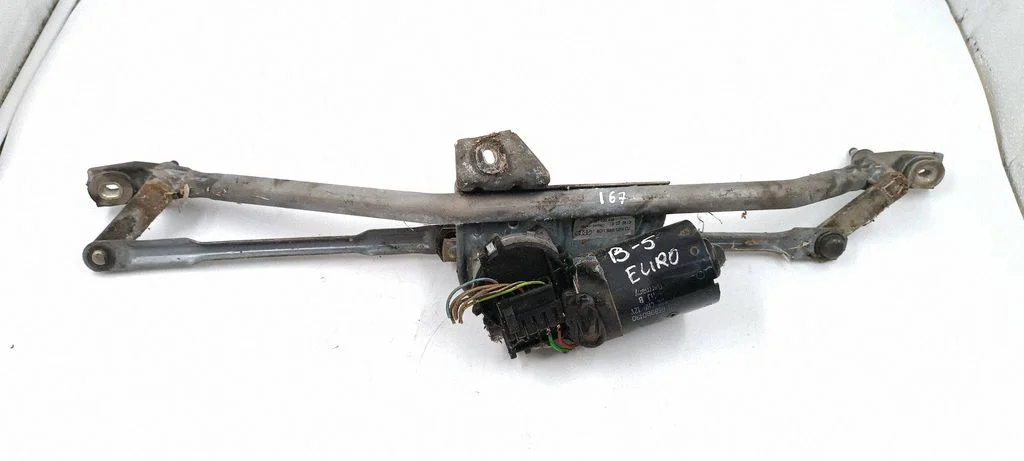 Front wiper linkage and motor 8D1955023C