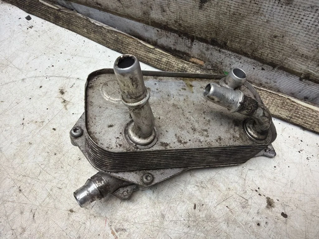 Oil filter mounting bracket
