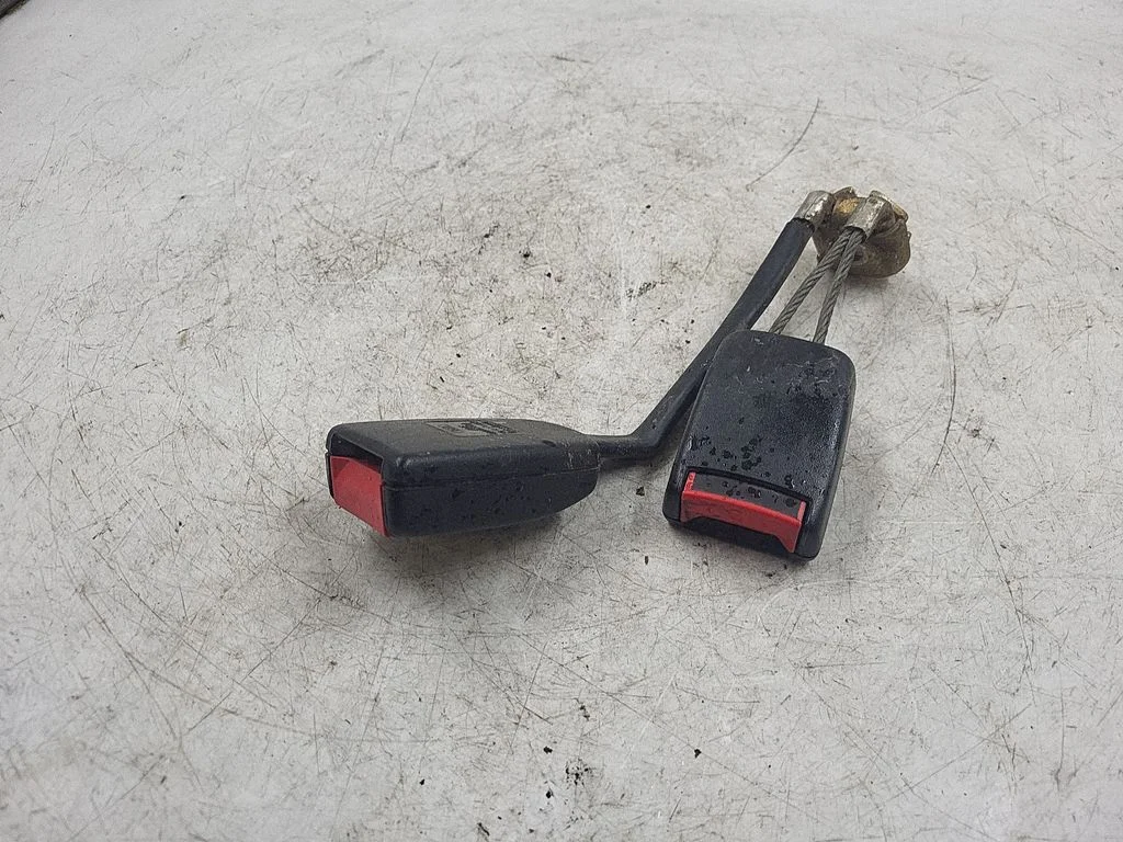 Rear seatbelt buckle