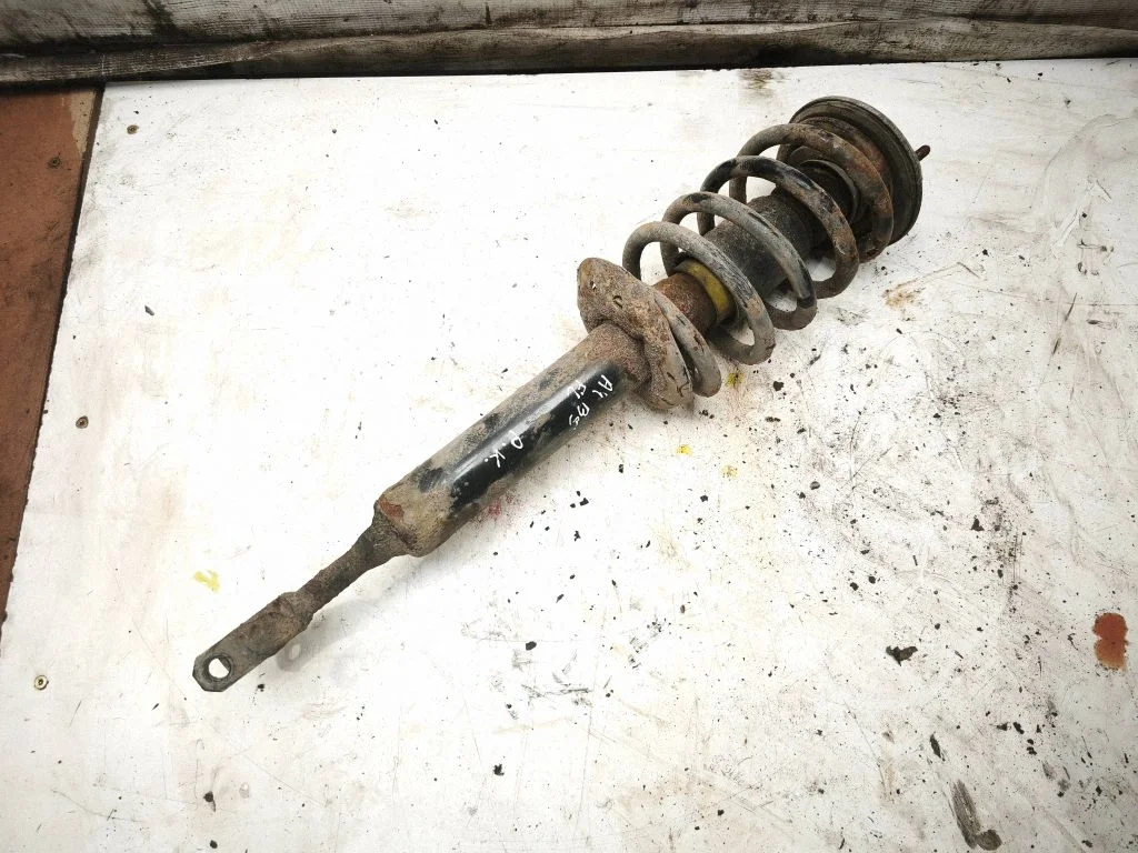 Front shock absorber with coil spring – front left