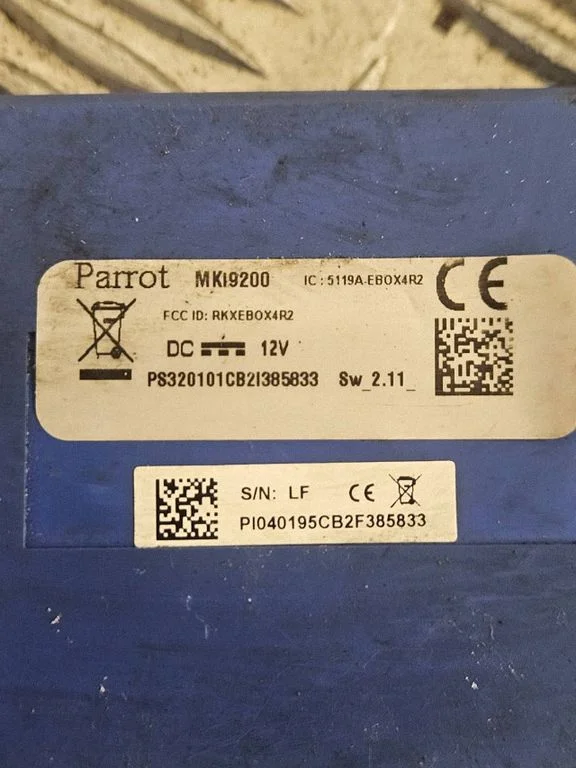 Other control units/modules MK19200