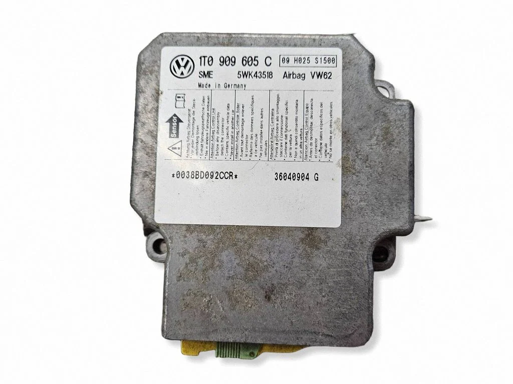 Drošības spilvenu vadības bloks 1T0909605C