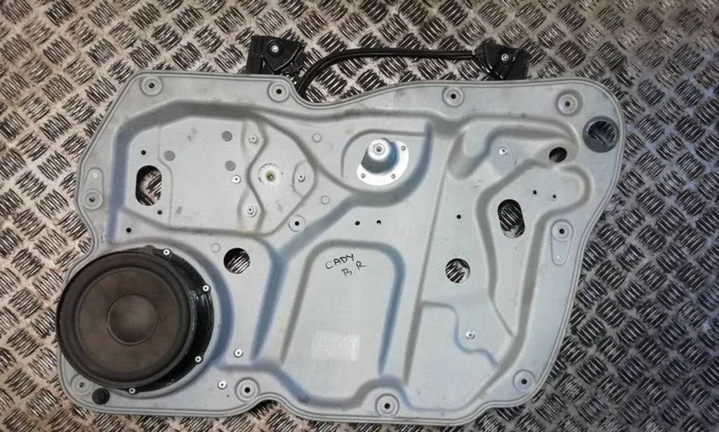 Priekinis el. lango pakėlimo mechanizmas be varikliuko
