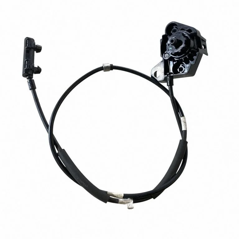 Engine bonnet (hood) release handle LJ6B16B975AB