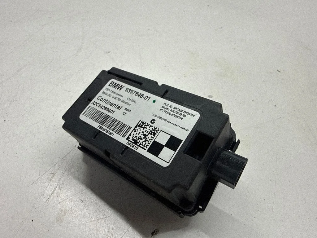 Antenos valdymo blokas