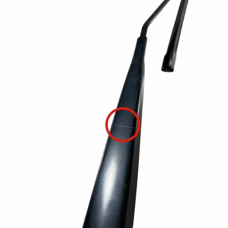 Front wiper blade arm LB5B17527AB