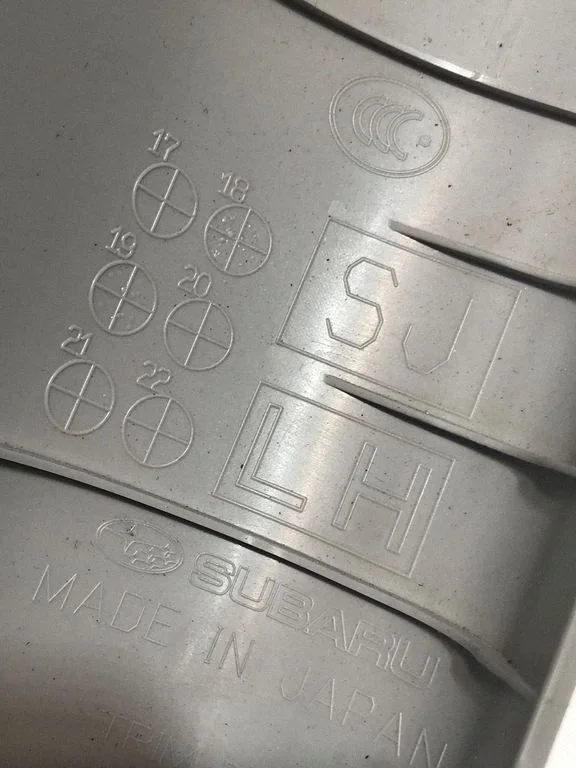 (A) piilari kate – Subaru Forester SK (2018-2025)
