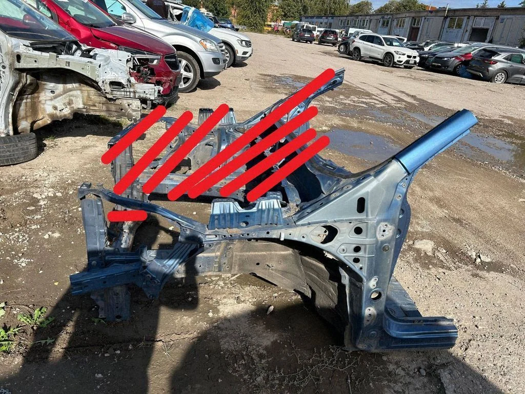 Ćwiartka przednia (przód karoserii) 51620SJ0109P