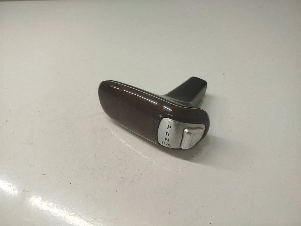 Gear lever shifter trim leather/knob