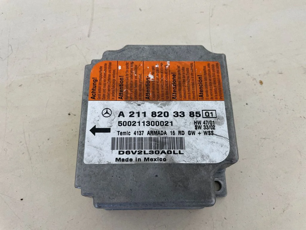 Airbag control unit/module A2118203385