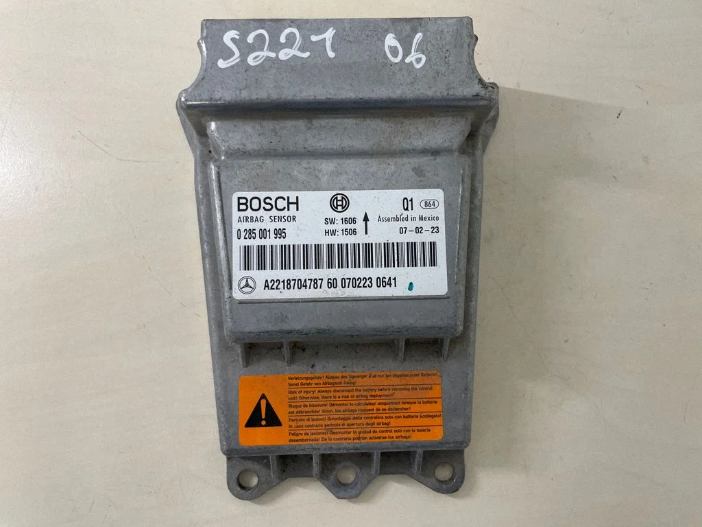 Drošības spilvenu vadības bloks A2218704787