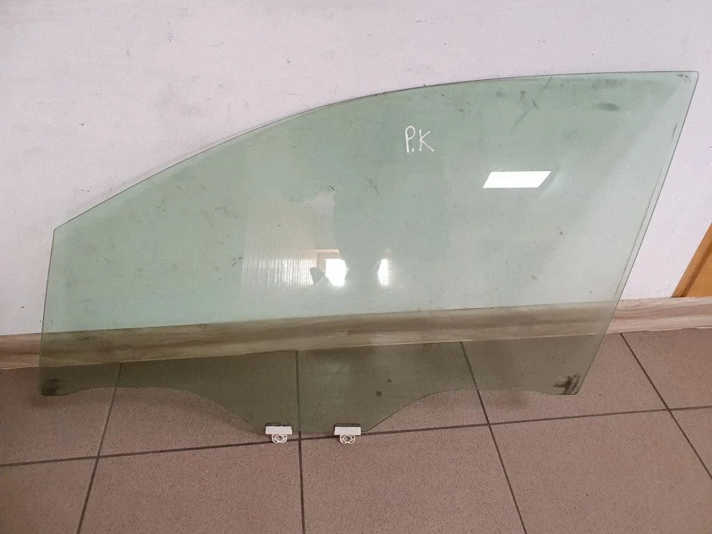 Front door window glass four-door – front left