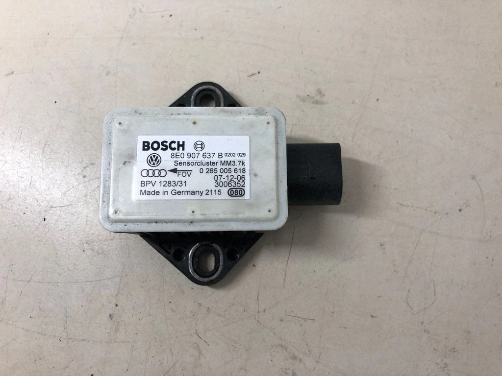 ESP acceleration yaw rate sensor 8E0907637B