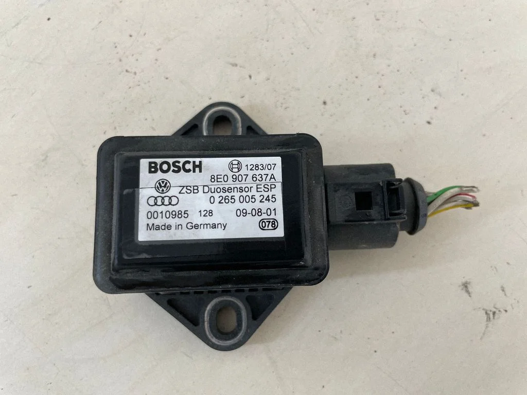 ESP acceleration yaw rate sensor 8E0907637A
