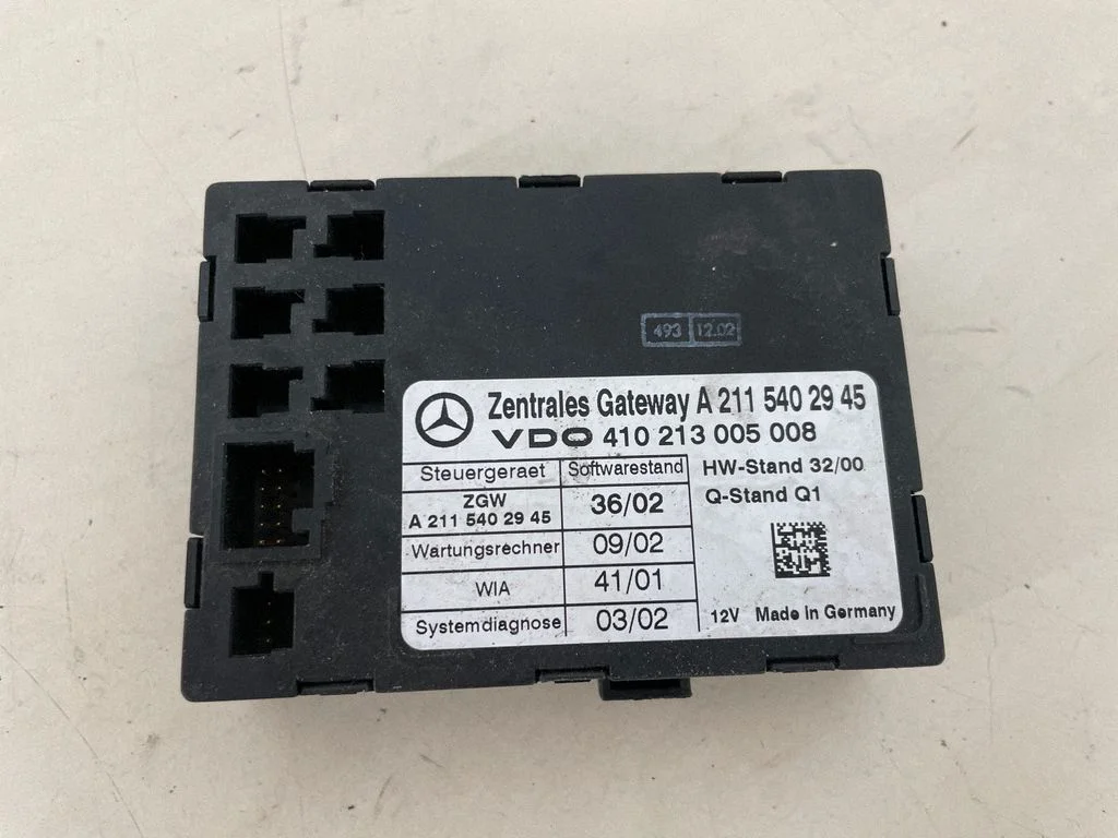 Gateway control module A2115402945