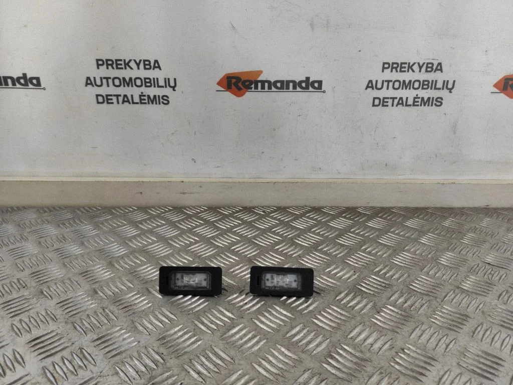 Number plate light 65201